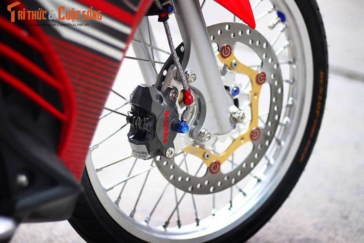 Yamaha Exciter 135 do kieng “long lanh” cua biker Viet-Hinh-3