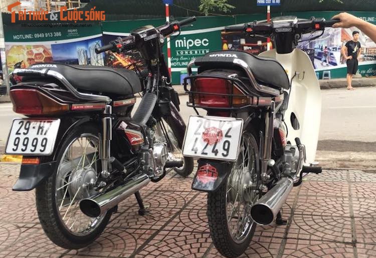 Xe may Honda Dream II bien “khung” gia 200 trieu tai Ha Noi-Hinh-12