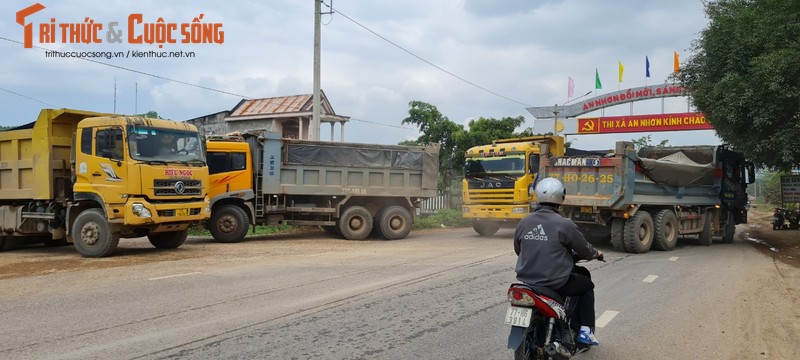 Binh Dinh: Dan keu troi boi o nhiem va nguy co tai nan giao thong