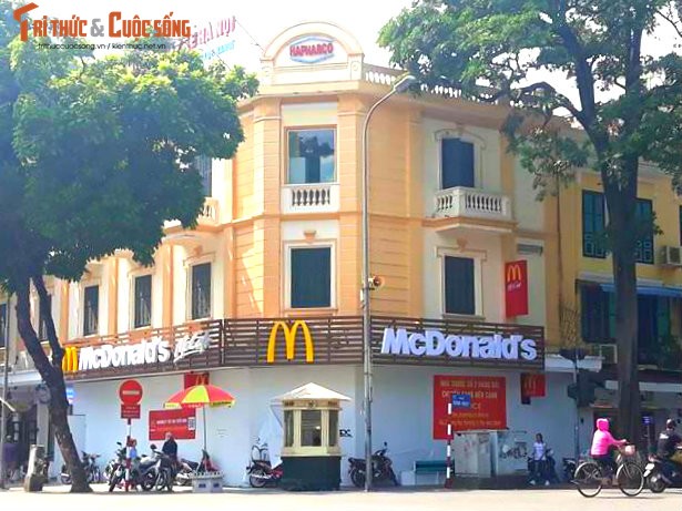 Ong lon McDonald's do bo Ha Noi, “ngu” tai dat vang Hang Bai?